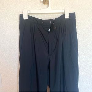 Footjoy FJ Dryjoys Rain Pants Mens Golf Black Full Side Zip Snap Large